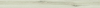 MARAZZI battiscopa treverkheart white 7,5x90x8 g1 szt