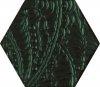 PARADYZ MW urban colours green inserto szklane heksagon 19,8x17,1 g1 198x171 g1 szt