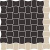 PARADYZ PAR modernizm nero mozaika prasowana k.3,6x4,4 mix a 30,86x30,86 g1 309x309 g1 szt