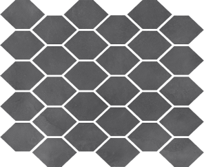 NOWA GALA mozaika poler aquamarina 13 ciemny szary 320x270x9,5 g1 szt