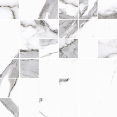 CERRAD mozaika calacatta white poler 297x297x8 g1 szt