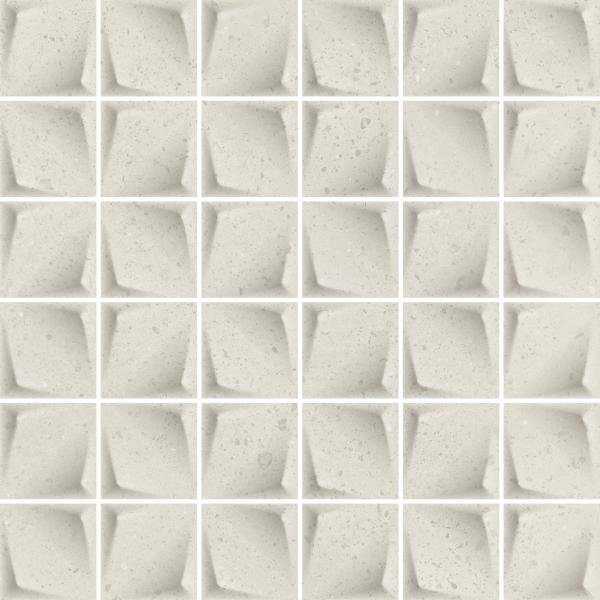 PARADYZ PAR effect grys mozaika prasowana mat 29,8x29,8 g1 298x298 g1 szt
