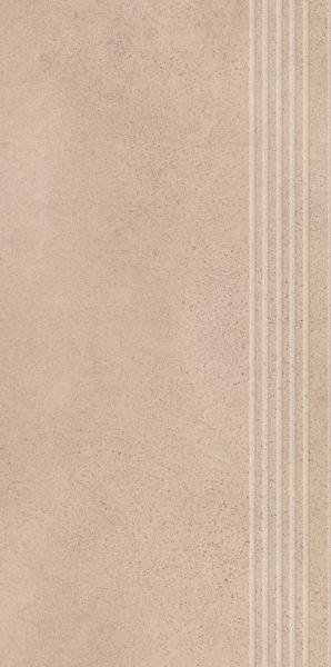 PARADYZ PAR silkdust beige stopnica prosta nacinana mat. 29,8x59,8 g1 298x598 g1 szt