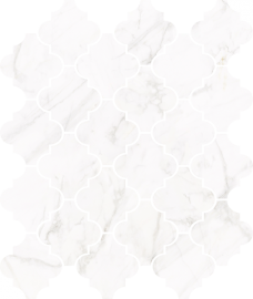 NOWA GALA mozaika poler frost white 01 biały 350x290x9,8 g1 szt