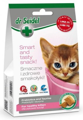 Dr Seidel Smakołyki dla zdrowia kociąt 50g 