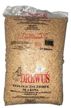 Drewuś 35L (15kg) żwir drewniany 