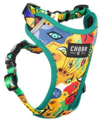 CHABA Szelki Guard Comfort Story III bezuciskowe S 1,6cm Jumbo 