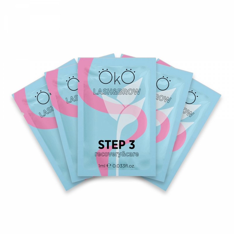 Środek do laminowania rzęs i brwi STEP 3 CARE&amp;RECOVERY
