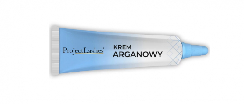 Krem arganowy Project Lashes 15 ml odżywiająca regeneracja brwi i rzęs