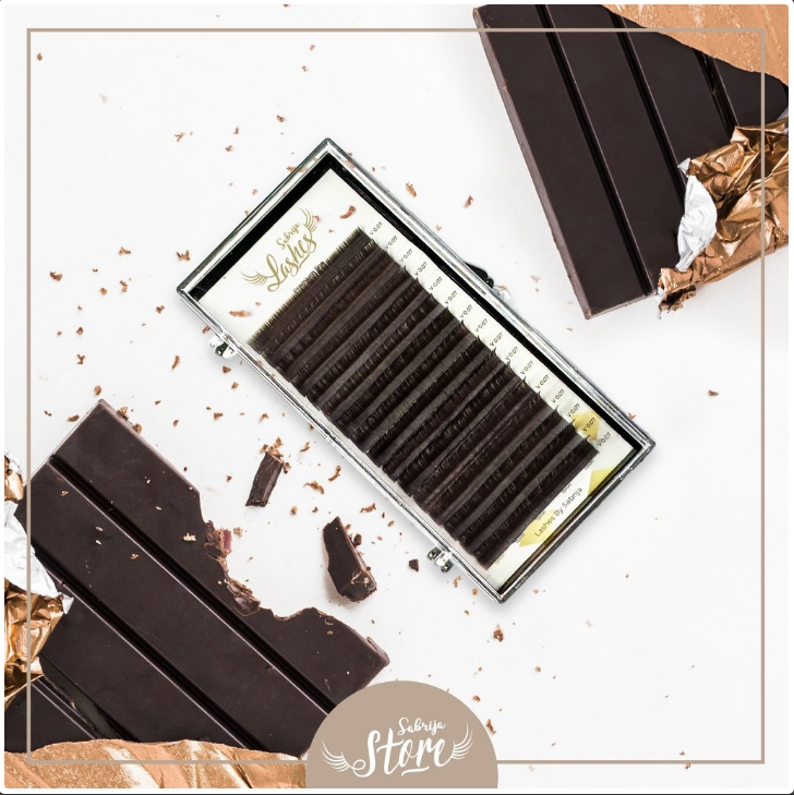 Premium Line B.Brown Dark Chocolate C 0,07 Sabrija Lashes