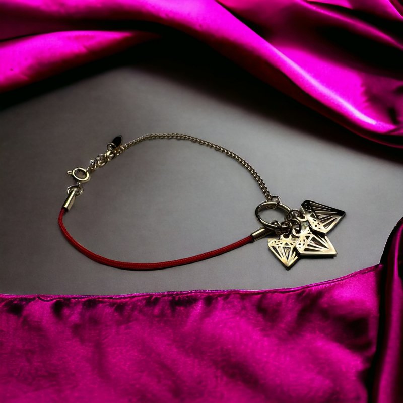 Bransoletka Red Diamonds BOSKO by Borko