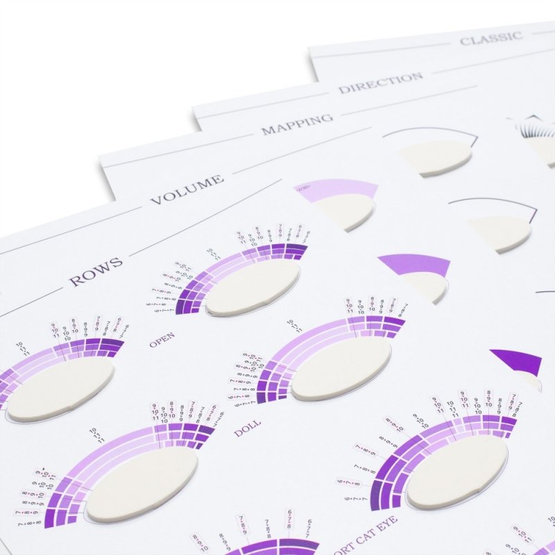 Karty do ćwiczeń Sparkle Lashes