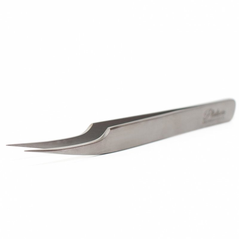 Pęseta do rzęs Needle silver