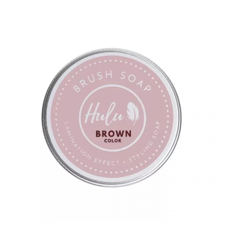Mydełko do brwi brązowe Brown Soap Hulu