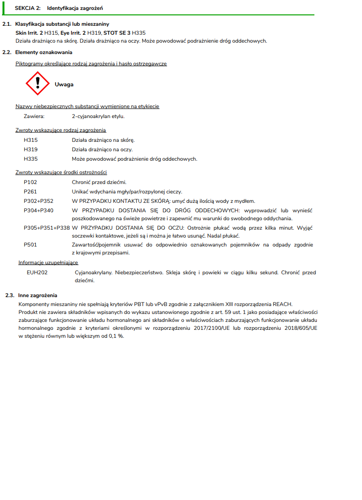 Klej do Rzęs JANUSZ - 5ml