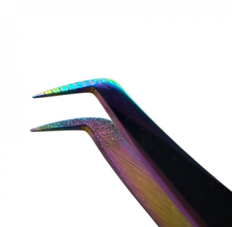 Pęseta NEFRETETE Rainbow Diamond Grip®