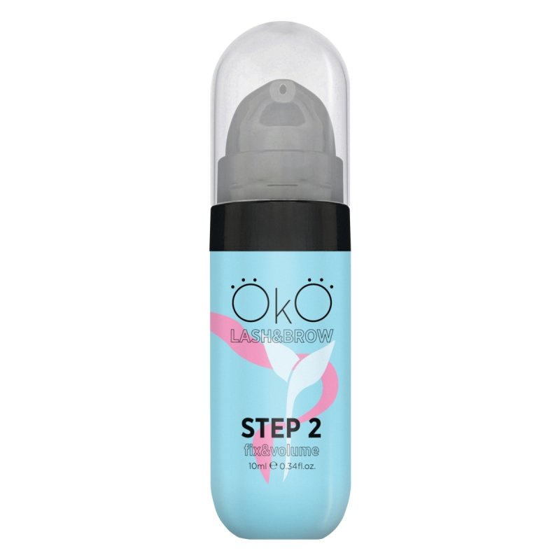 Środek do laminowania rzęs i brwi STEP 2 FIX&amp;VOLUME 10 ml