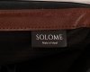 Skórzana męska torba na ramię Solome Lago 03 karmel detal