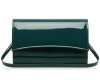 Zielona morska torebka wizytowa kopertówka Solome S3 lakier przód