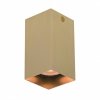 Nowoczesny Plafon Sufitowy W Kolorze Mosiądz Tuba Metalowa ANDER CLN-28394-S-GD ITALUX