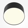 Lampa sufitowa LED nowoczesna aluminium czarna ZON MAYTONI C032CL-12W3K-RD-B
