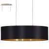 LAMPA WISZĄCA EGLO MASERLO 31611 CZARNA NOWOCZESNA