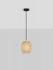 Lampa wisząca z ratanu pleciona naturalna POMALCA LE44860 Luces Exlusivas