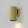 Lampa ścienna kinkiet nowoczesny designerski tuba aluminium mosiądz Calipso MAYTONI C106WL-01-GU10-BS
