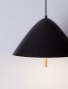 Designerska czarna lampa wisząca LED nowoczesna CARAPARI LE44654 Luces Exclusivas