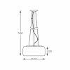 P0076-05L-F4FZ CRYSTAL LAMPA WISZĄCA