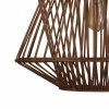 Lampa sufitowa bambusowa 38x38x32cm
