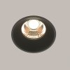 Czarna Oprawka Wpuszczana Downlight Round Maytoni DL058-7W3K-TRS-B