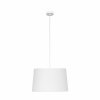 Klasyczna lampa wisząca z białym abażurem MAJA 1883 TK-Lighting