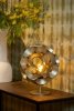 Nowoczesna Złota Lampka Stołowa Designerska Kula HANNELORE 10523/01/02 LUCIDE