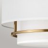 Lampa wisząca Graham Hinkley HK-GRAHAM-L-LCB Lakierowany mosiądz w stylu Art Deco