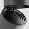 Ścieżka świetlna reflektor na szynoprzewodzie minimalistyczna aluminium czarny Yin MAYTONI TR084-1-15W3K-D-B-DE
