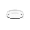 Nowoczesny Plafon Sufitowy okrągły LED Biały Molino Italux PLF-64536-S-WH