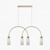 Szklana nowoczesna lampa wisząca Antic Maytoni MOD302PL-04W
