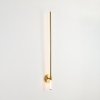 Lampa ścienna kinkiet LED listwa metalowy złoty elegancki klasyczny minimalistyczny uniwersalny FRESCO ST-MD1024L Step Into Design