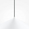 Nowoczesna Lampa Wisząca Basic Colors Maytoni MOD167PL-01W Stożkowy Kształt Biała