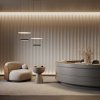 Nowoczesna lampa wisząca LED metalowa czarna możliwość ściemniania AMBIENCE MAYTONI MOD280PL-L23B3K1