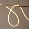 Nowoczesna Lampa Wisząca Designerska Tuba LED Mosiądz ATTALEA 97629 ENDON