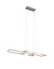 Nowoczesna Dekoracyjna Lampa Wisząca LED W Kolorze Nikiel ALBANY 347710407 TRIO