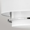 Lampa wisząca Graham Hinkley HK-GRAHAM-L-PN Polerowany nikiel w stylu Art Deco 