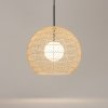Lampa wisząca designerska rustykalna metalowa jasny brąz nad stół do jadalni do salonu ozdobna Cane MAYTONI MOD204PL-01BG