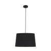 Klasyczna lampa wisząca z czarnym abażurem MAJA 1885 TK-Lighting