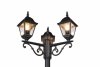 Lampa Ogrodowa Klasyczna Czarna LIVENZA 405760332 TRIO