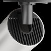Lampa szynowa minimalistyczna nowoczesna regulowana tuba aluminium czarno-srebrna Focus S MAYTONI TR020-1-U-GU10-BS