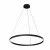 LAMPA WISZĄCA OKRĄGŁA CZARNA MAYTONI RIM MOD058PL-L42B4K CZARNY RING LED