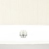 Lampa wisząca 66 cm Pearce 5 źródeł światła polerowany chrom jedwabny abażur minimalistyczna DL-PEARCE26-5LT-IV-PC ELSTEAD LIGHTING